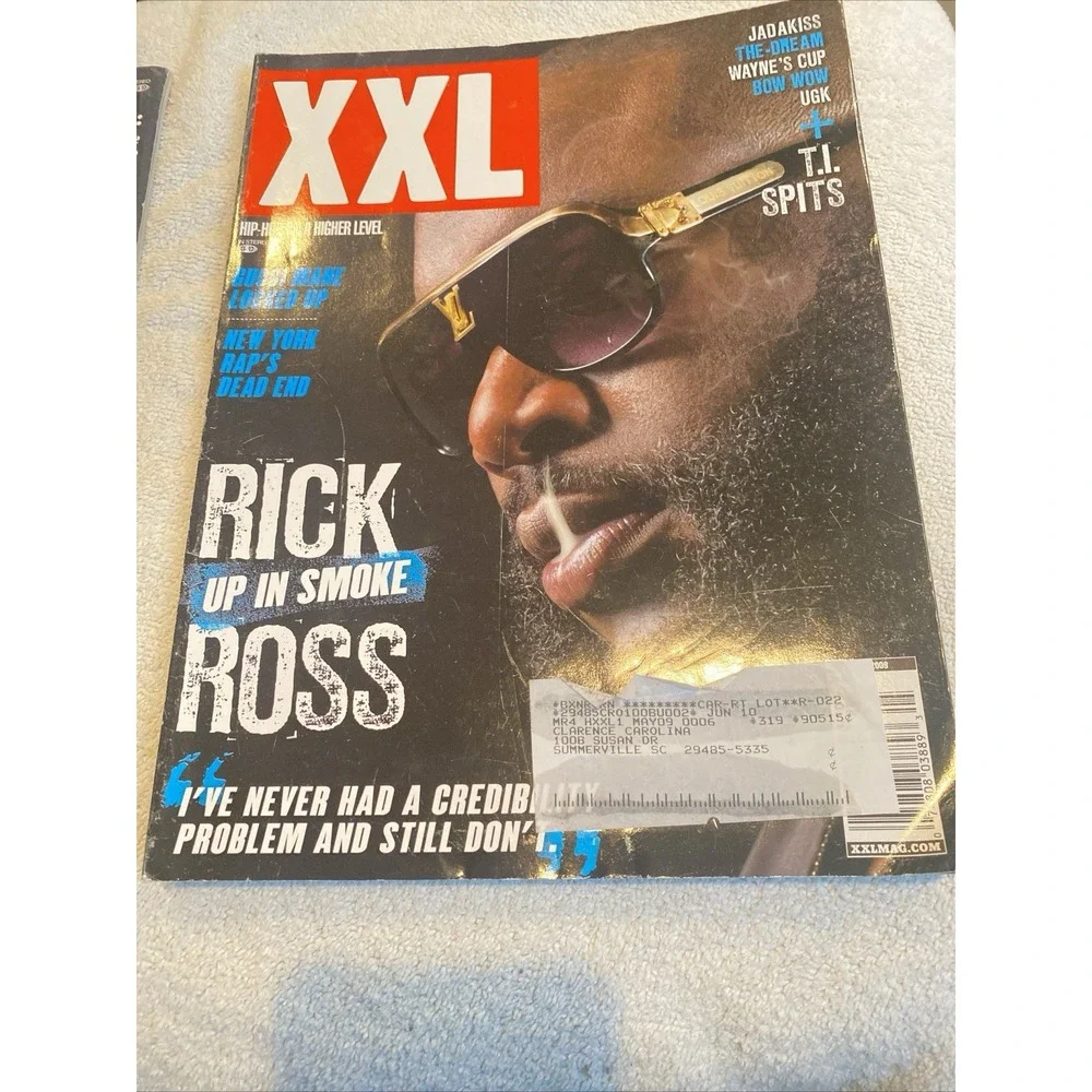 XXL MAGAZINE MAY 2009 RICK ROSS‎ UP IN SMOKE COVER